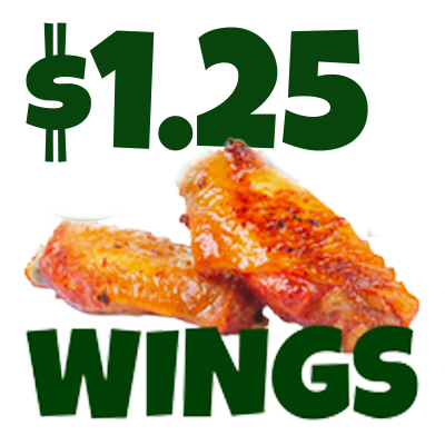 Wings from River Ratz Wednesdays 1.25